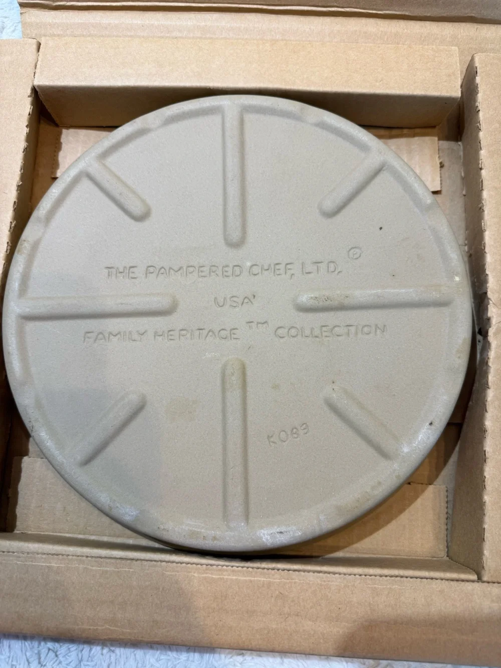 The Pampered Chef Family Heritage Collection Deep Dish Baker #1390